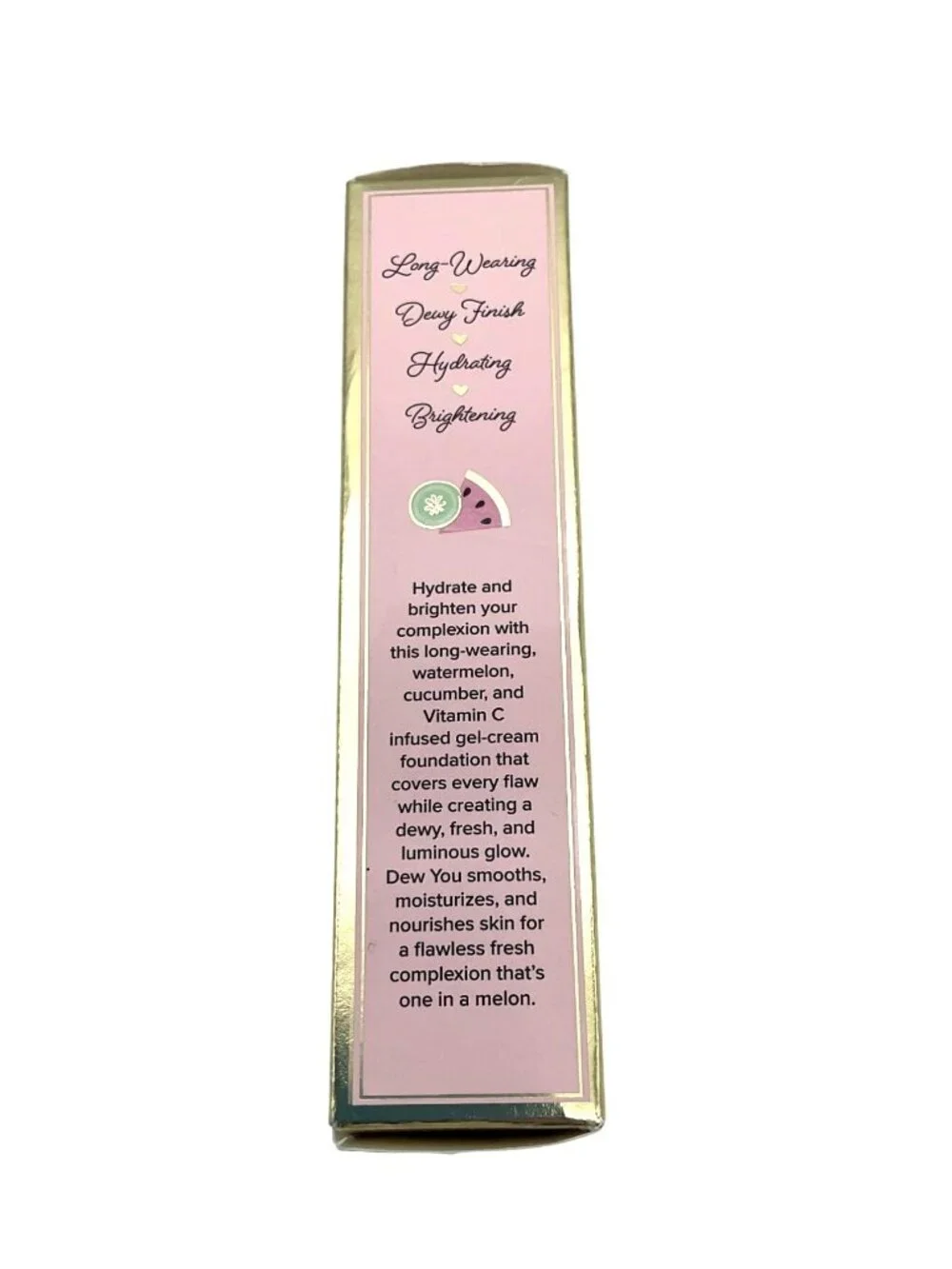 Tutti Frutti Dew You Full-Coverage Fresh Glow Foundation Vanilla Shade